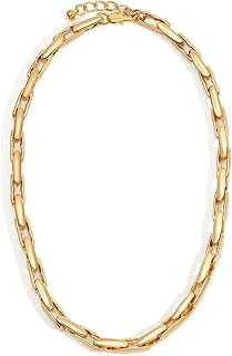 Lushboom Necklaces for Women 14K Gold Plated Trendy Chunky Chain Choker Jewelry