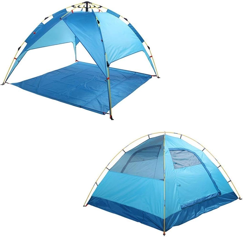 簡単組立♪ ワンタッチテント 2-3人用 ブルー【075】 簡単組立♪ ワンタッチテント 2-3人用 ブルー075 簡単組立 ワンタッチ