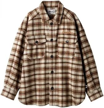 Naptime*チェック SHIRTS-BEIGE