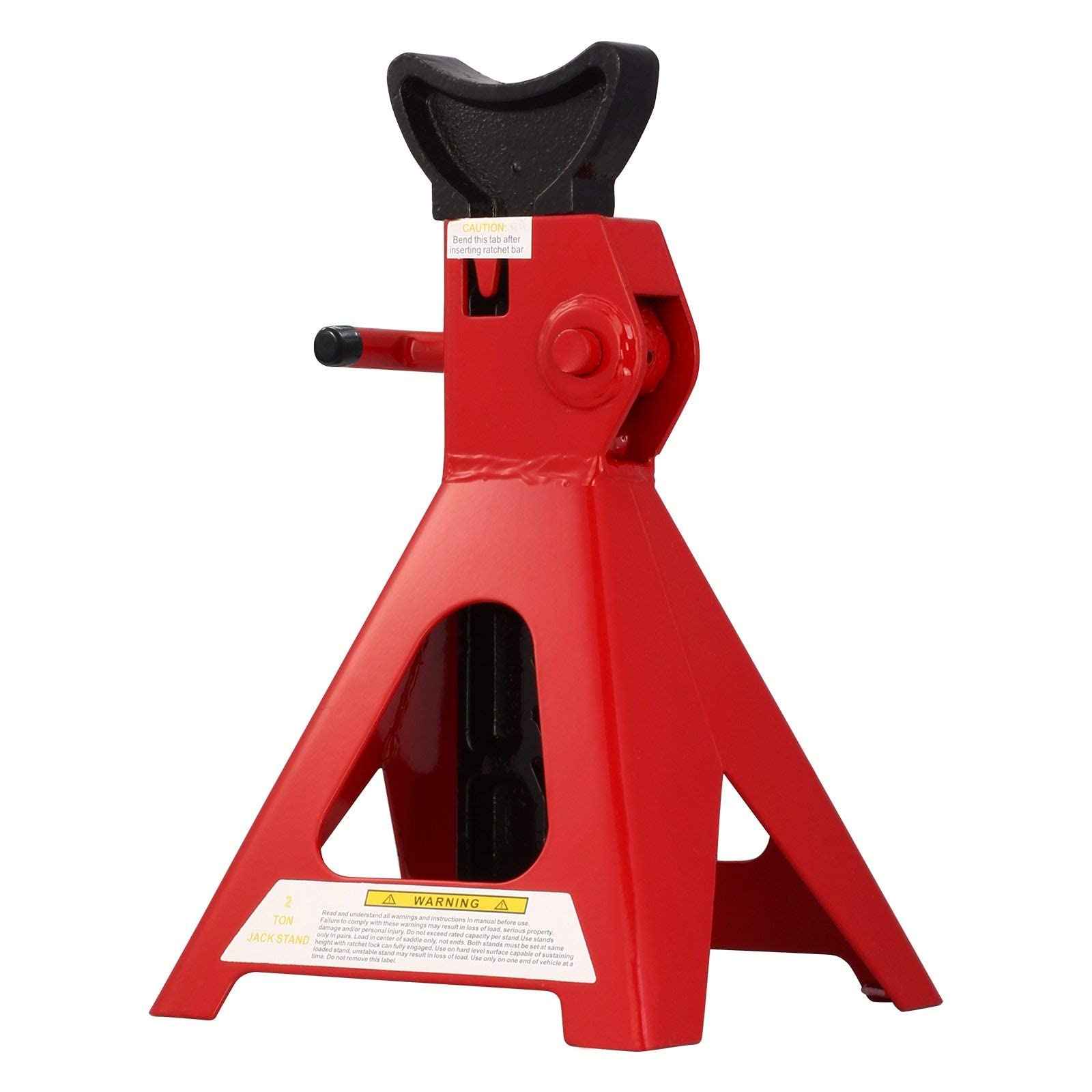 AllRight 2PCS Axle Stands 2 Ton Adjustable Steel Axle Jack Stands Heavy Duty Car Caravan Van