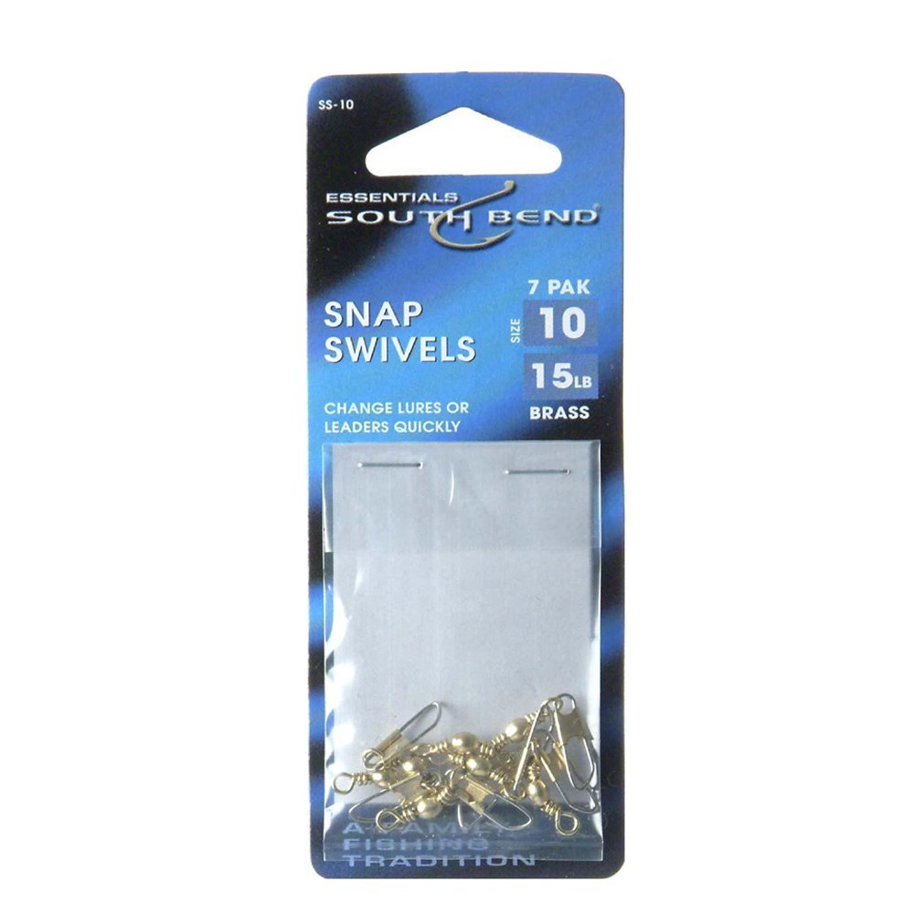 South Bend Brass Snap Swivel, #10