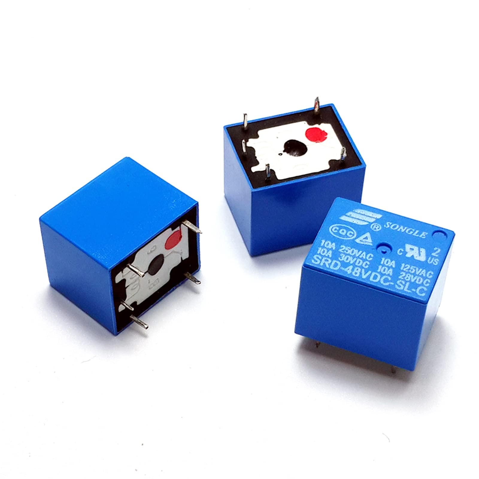AQHYEBNSR 5pcs/lot 5pin 10A 3V 5V 6V 9V 12V 18V 24V 36V 48V DC 1NO NC Sealed Relay one Group of Normal Open and Close