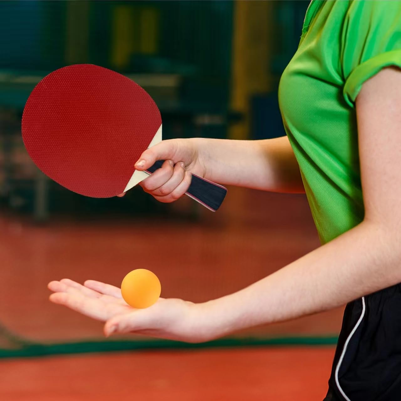 Gentpovth Ensemble de Raquettes de Ping-Pong Professionnel - 2 Raquettes, 3 Balles Mate, 1 Sac - Tennis de Table Hautes Performances pour Loisir, Entraînement, Amateurs, Experts
