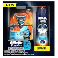 Algopix Similar Product 5 - Gillette Fusion ProShield Chill Shaving
