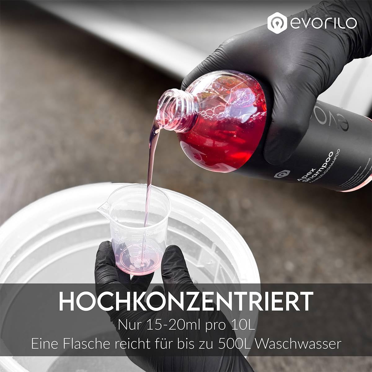 Hauptwäsche Set | Apex Shampoo 750ml + Silk Touch Waschhandschuh 1100GSM + Hydro Magnet Trockentuch 1600GSM | 3-teilig