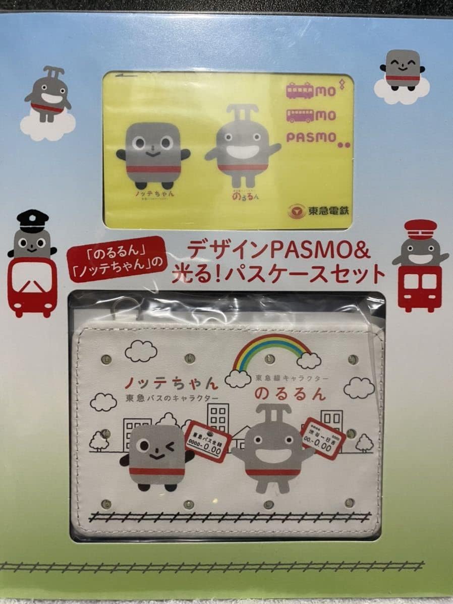 のるるん ノッテちゃん デザインPASMO&光る！パスケースセット 611T15UlAvL._UF350,350_QL80_.jpg