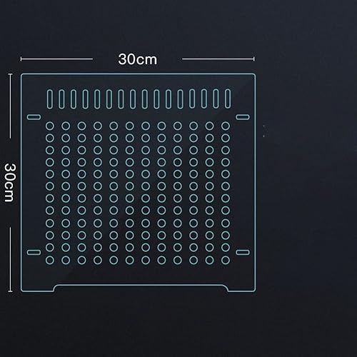 Miniatura 7 de Gigicloud Divisor de acrílico transparente con ventosa para peceras, accesorios de acuario diseñado para bricolaje, transparente, fácil de doblar,