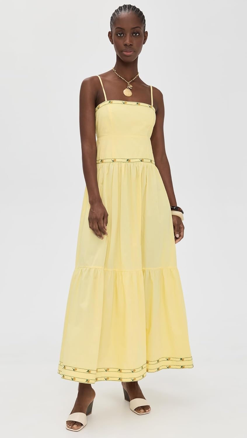 Playa Lucila Women's Embroidered Maxi Dress - Image 2