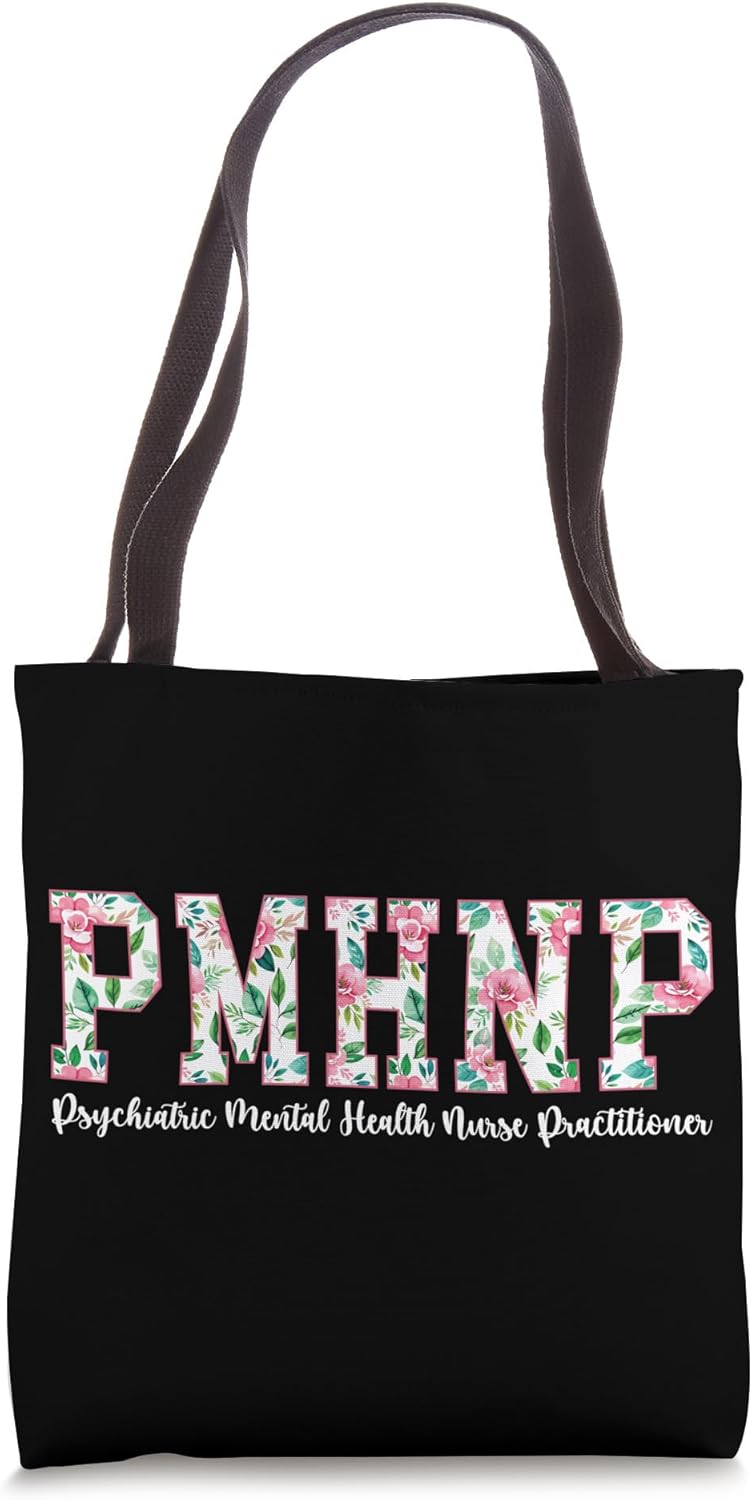 Boho PMHNP Psychiatric Mental Health Nurse Practitioner Tote Bag