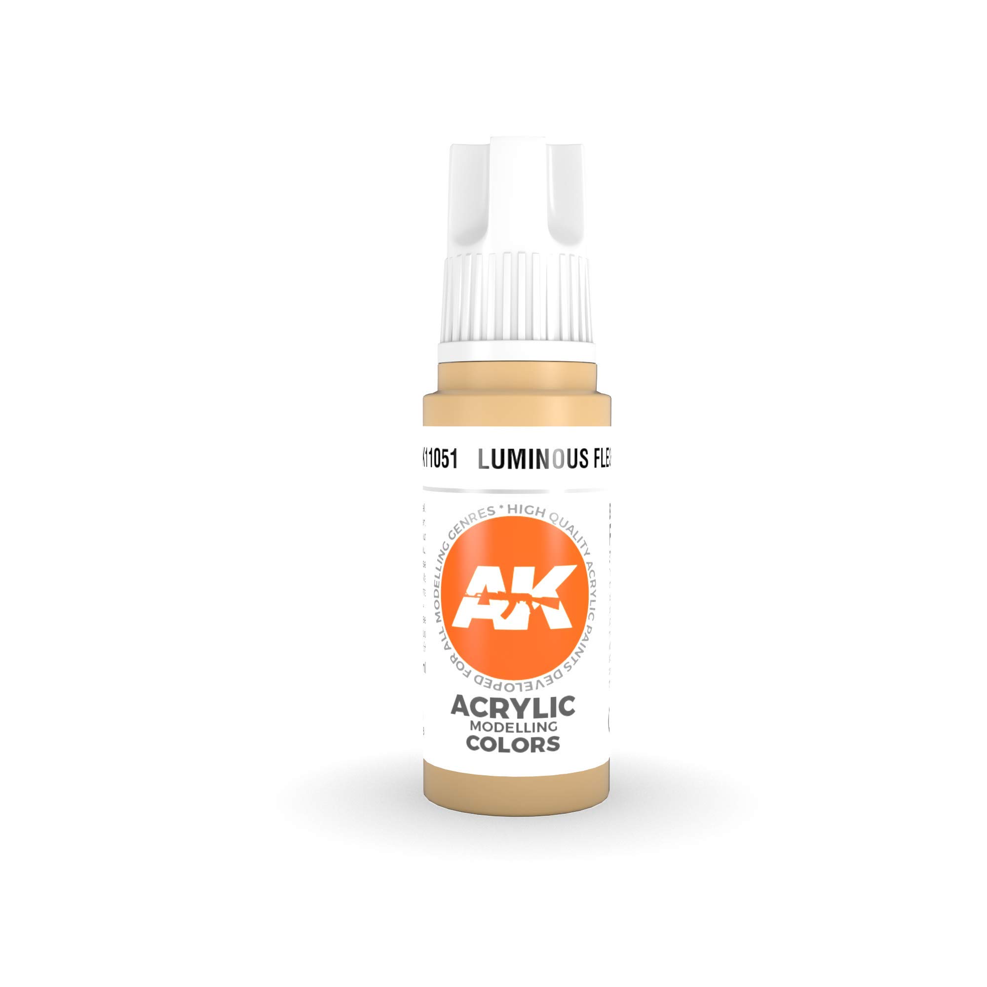 Ak Interactive Flesh 3Rd Gen Acrylic Luminous 17Ml
