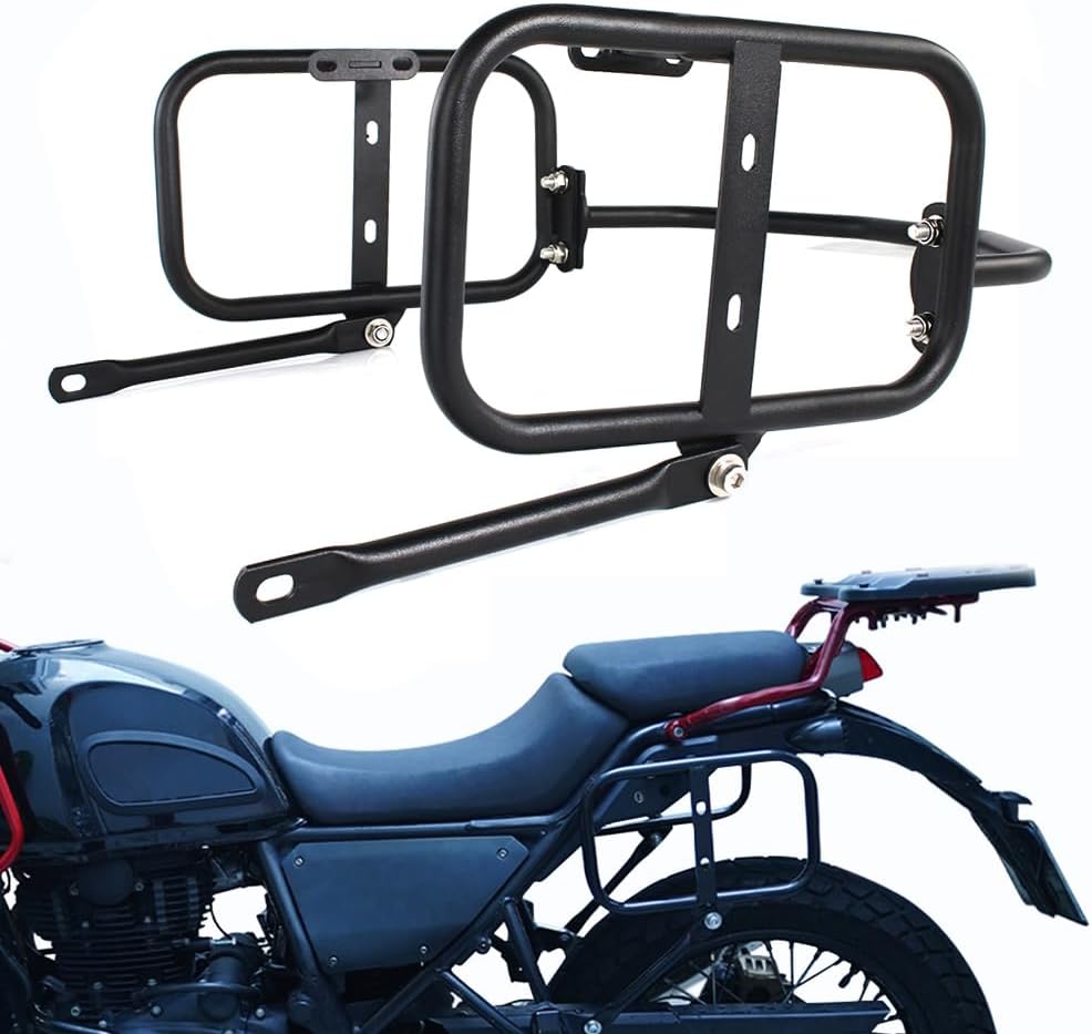 Saddlebag Support Racks, Motorcycle Pannier Racks Side Carrier Fit for Royal Enfield Himalayan 2018-2023, Scram 411 Himalayan 2023