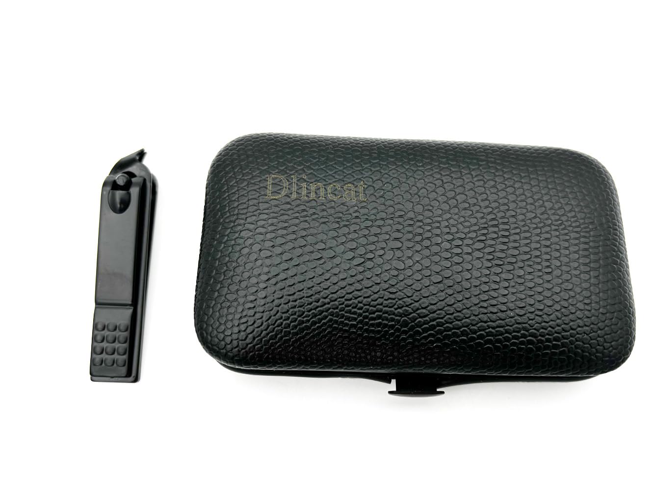 Dlincat Nail Clipper Set, Manicure implements?Black?