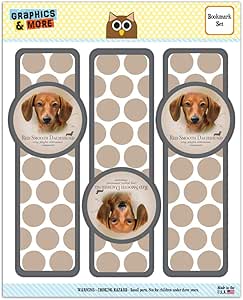 Dachshund Dog Breed Ceiling Fan Pull Chain - Red Wiener Dog Design With Ball Chain