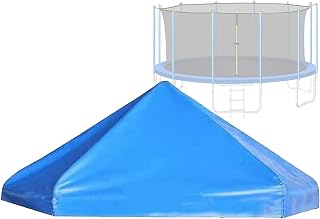 Trampoline Sun Shade Cover 12FT Outdoor Trampoline Canopy Fitness Backyard Trampoline Tent Fitness Trampolines Accessories,Without Framework