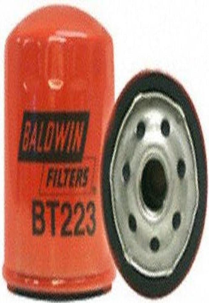 BT223 Oil Filter, Spin-On, Full-Flow, Red