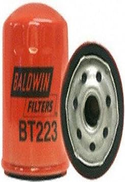Baldwin Filters BT223 Oil Filter, Spin-On, Full-Flow, Red
