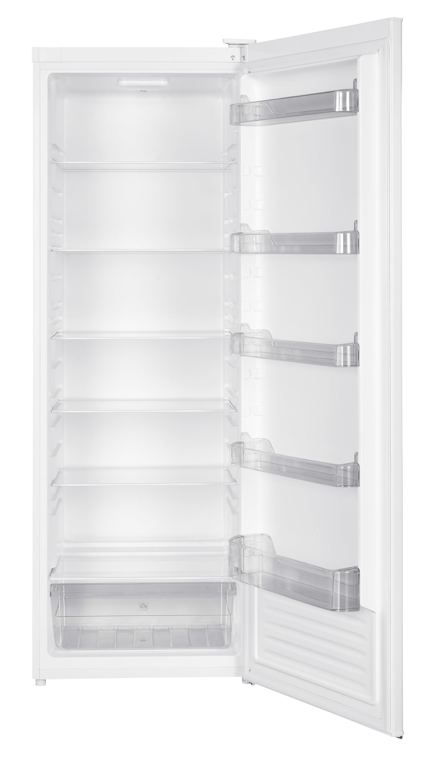 SAUBER, Frigorífico 1 Puerta, SERIE 3-1F17026WH, E, 172,5 x 60 cm, 331 litros, Puerta Reversible, LED, Cajón Frutas y Verduras, Motor Inverter, Blanco, ENTREGA Y RETIRADA USADO DOMICILIO