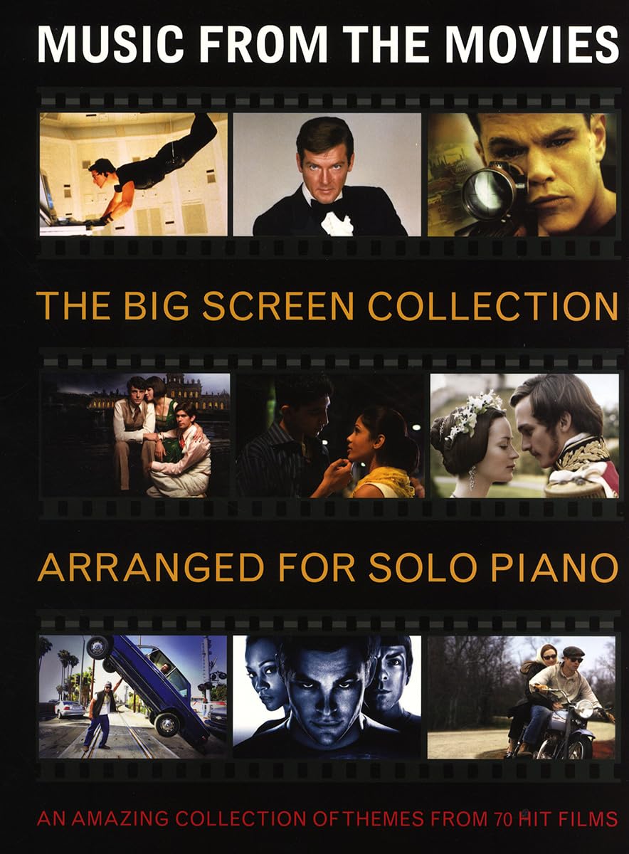Music From The Movies Big Screen - 9781849389204