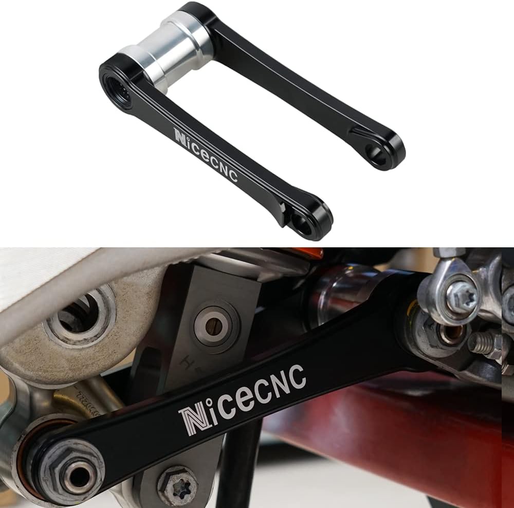 NICECNC Black Rear Suspension Lowering Links Kit Compatible