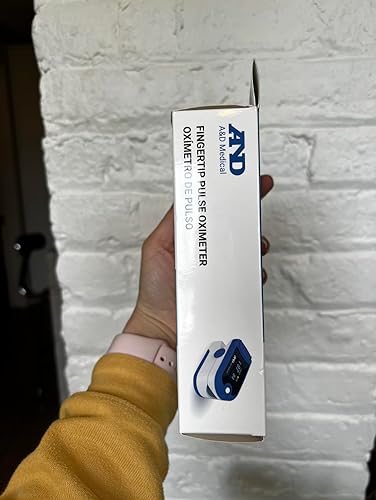 Miniatura 7 de A&D Medical UP-200 Oxímetro de pulso de la punta de los dedos, saturación de oxígeno en sangre y monitor de frecuencia cardíaca, lecturas precisas