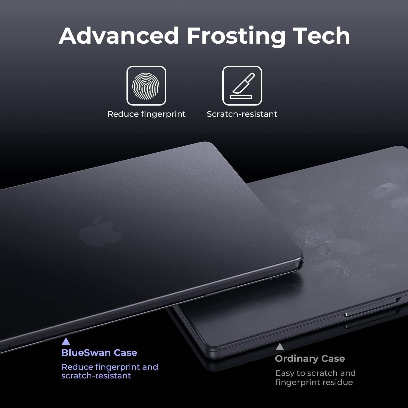 BlueSwan Case for MacBook Pro M5 16 inch Cover M4/3/2/1 Official Color — Amazon image 7