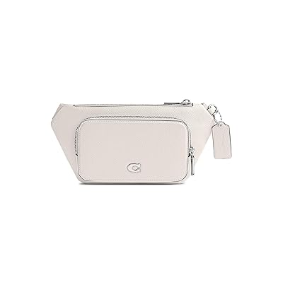 COACH Belt Bag in Cross Grain Leather Bags Chalk