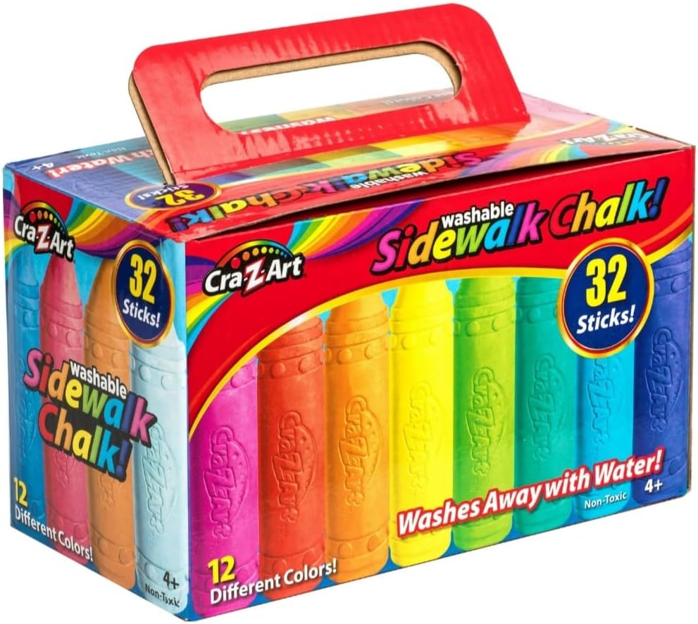 Cra-Z-Art Sidewalk Chalk (32 Count)