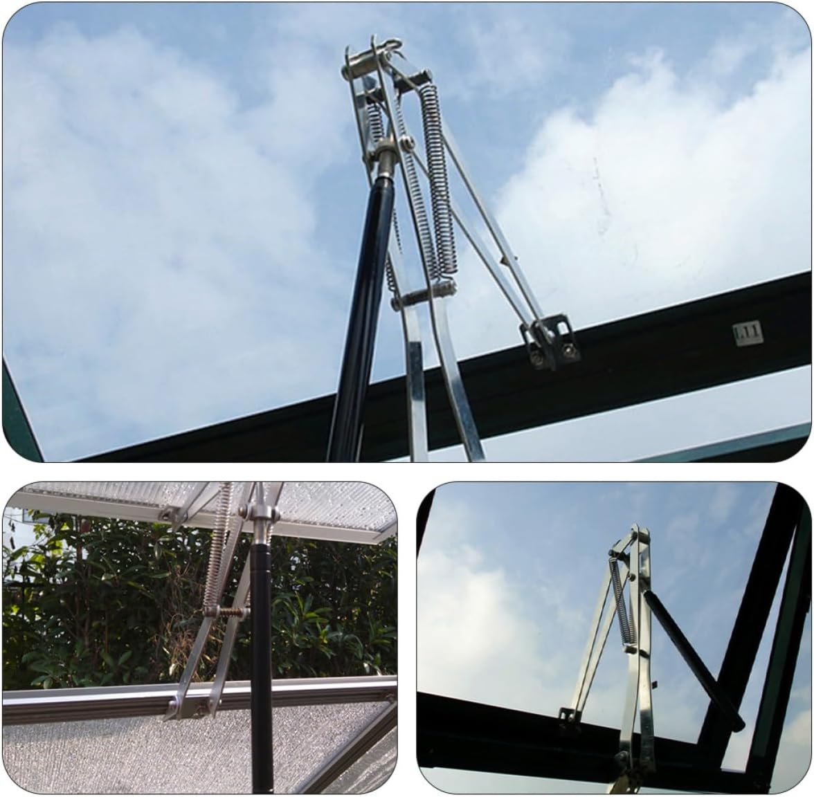 Greenhouse Indoor Ventilation Kit Automatic Window Opener Greenhouse Automatic Window Opener Quality Galvanized