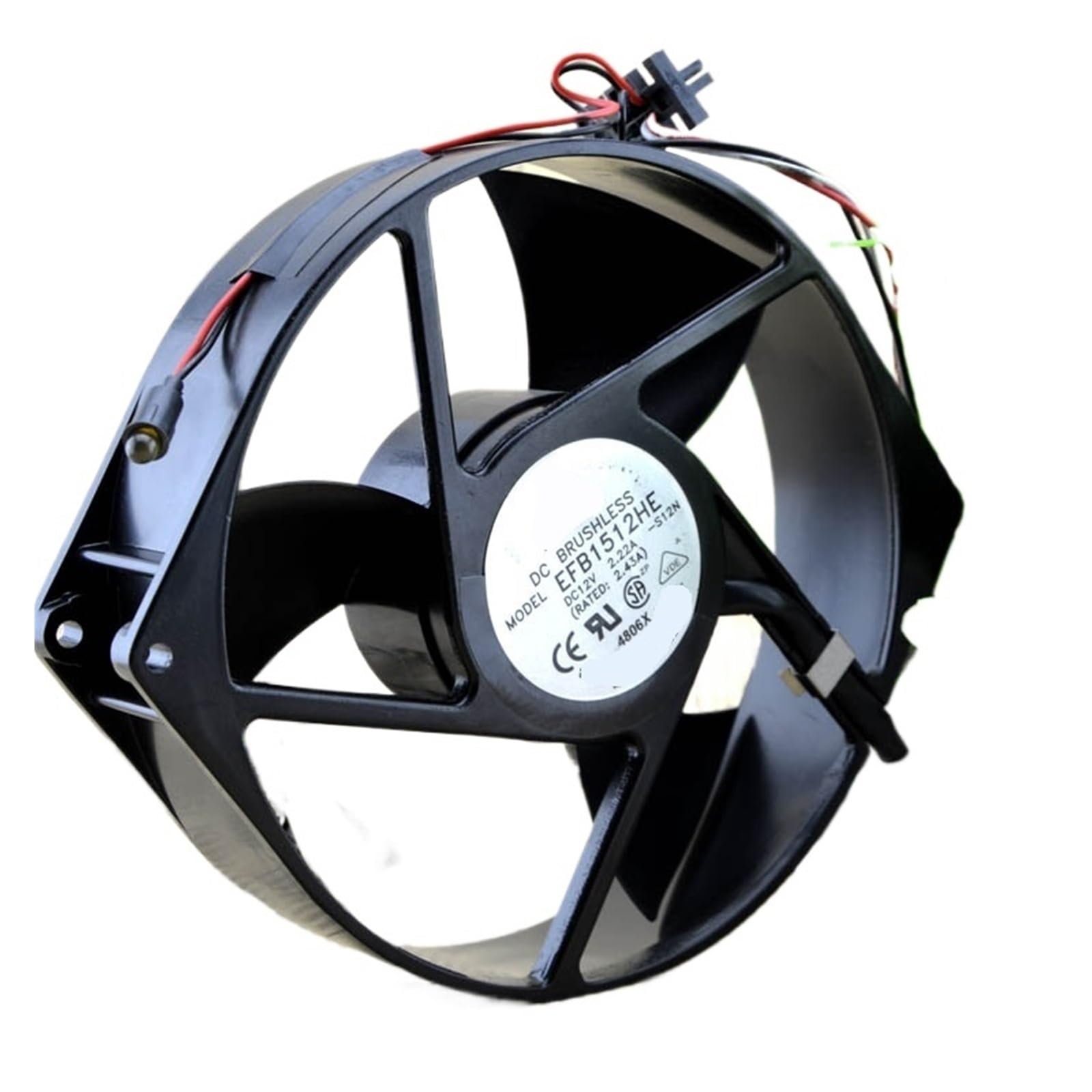 Ventilateur de Refroidissement EFB1512HE contre la surchauffe des machines industrielles 12V
