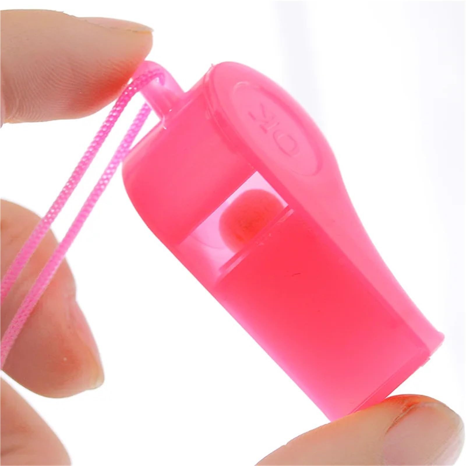 50 stücke Cheer Whistle Kunststoff Pfeife Mit Seil for Sport Wettbewerb Fußball Basketball Cheerleading Schiedsrichter Pfeifen Für Partys