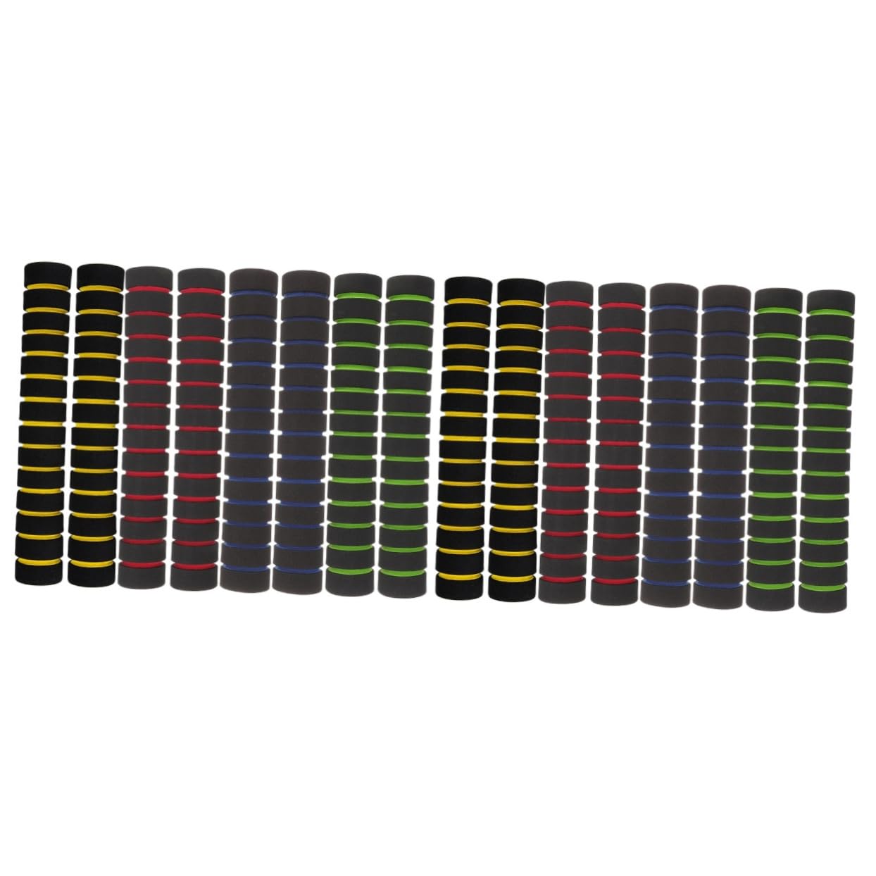 balacoo 2sets Breathable Kayak Paddle Grips Kayak Paddle Grip Wraps Sponge Handle Cover Accessories 4pairs*2