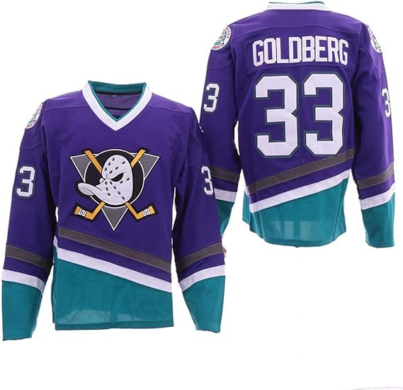 Purple hockey jersey Clearance
