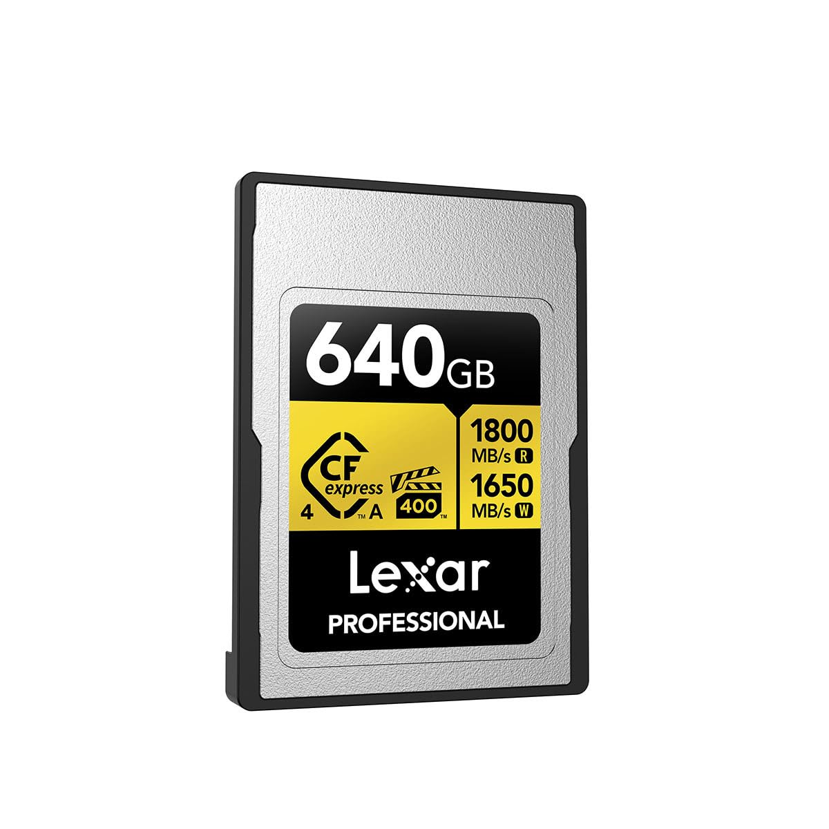 Amazon.com: Lexar 640GB Professional GOLD CFexpress 4.0 Type A