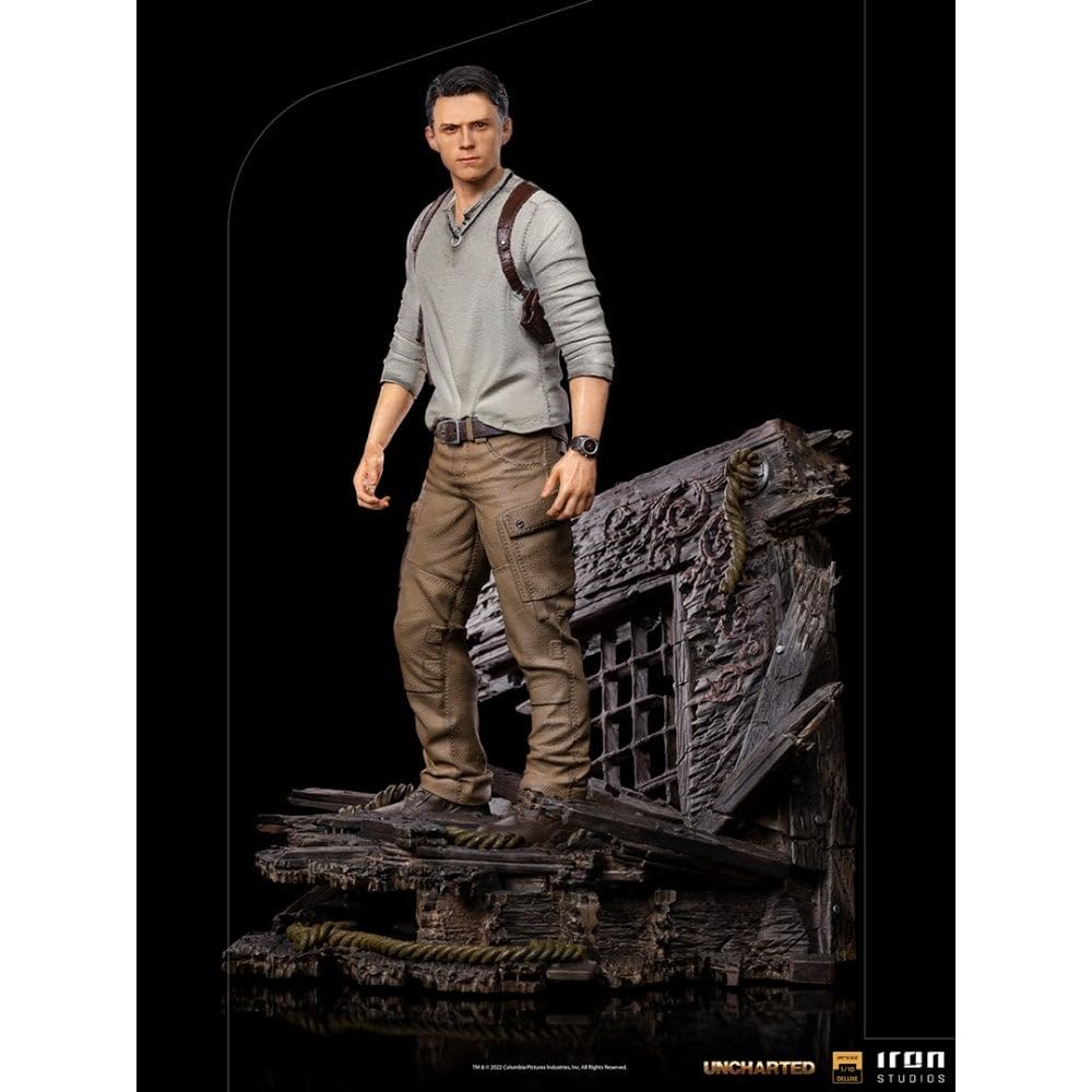 Amazon.com: Statue Nathan Drake (Deluxe) 1/10 - Uncharted (Movie