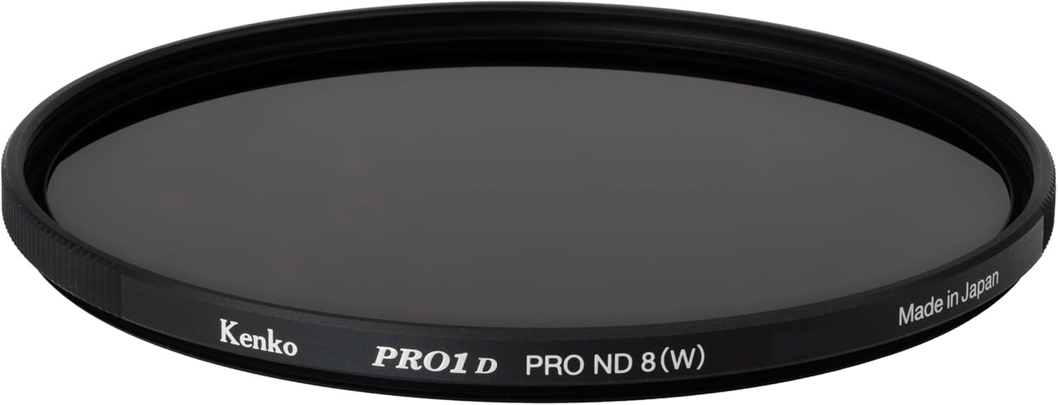 Close-up of Kenko PRO1D Pro ND8 filter