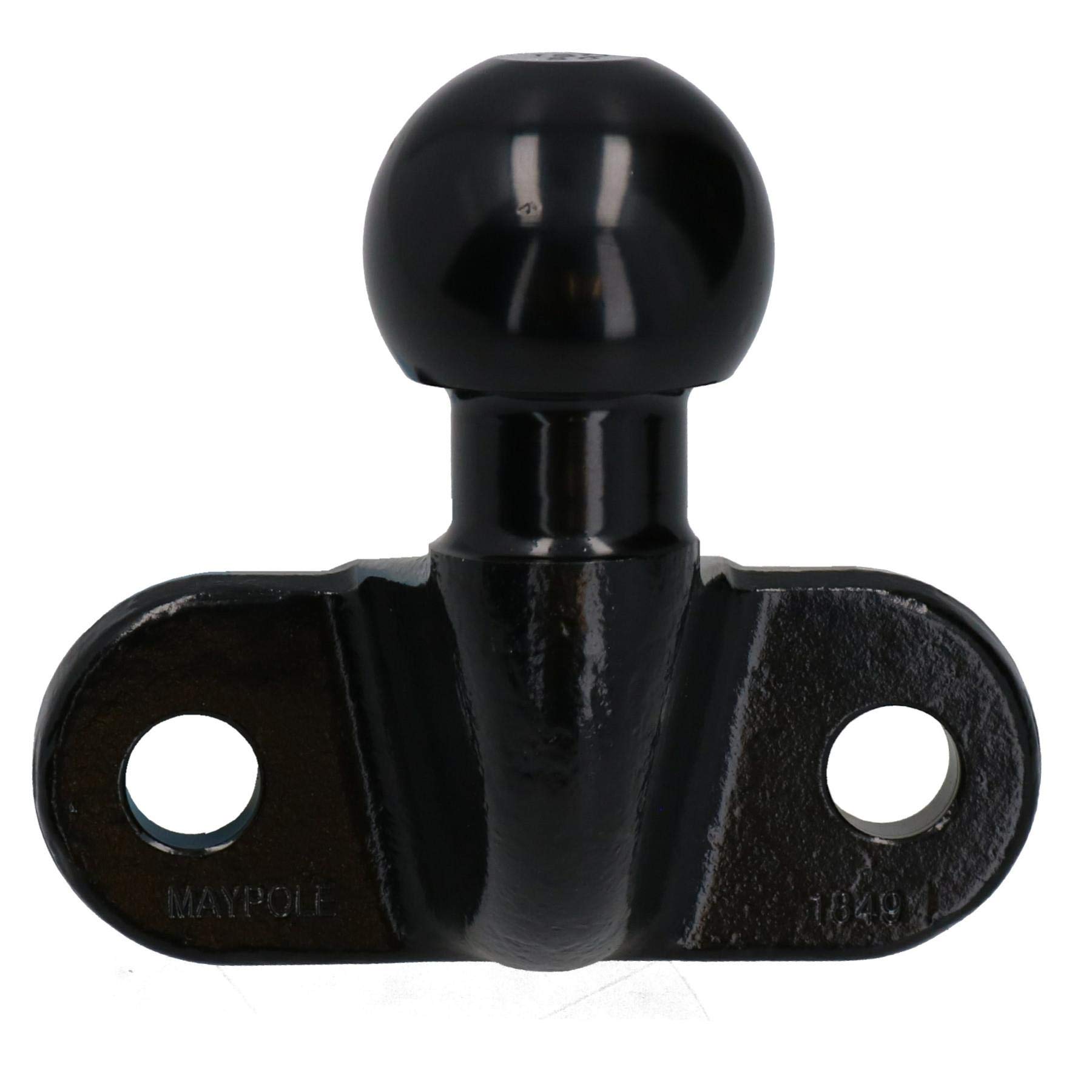 AB Tools Coprisfera Traino In Alluminio Lucido Per Gancio 50 Mm - Proteggi La Sfera Da Sporco E I Pantaloni Dal Grasso