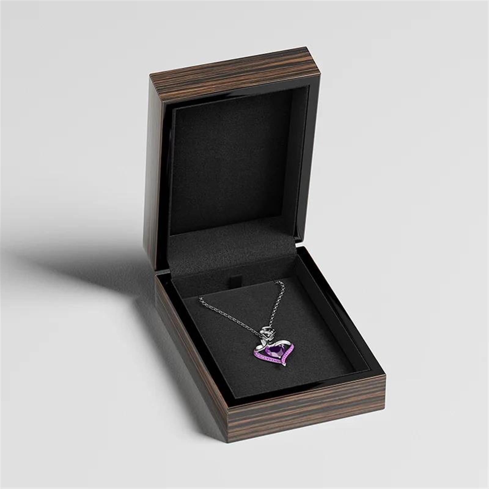 Organizador de Collares, Caja para Joyas, Colgantes, Collares, brazaletes, Pulseras, Joyas, exhibición, Almacenamiento, Embalaje, Estuche de Madera, Anillo, Pendientes