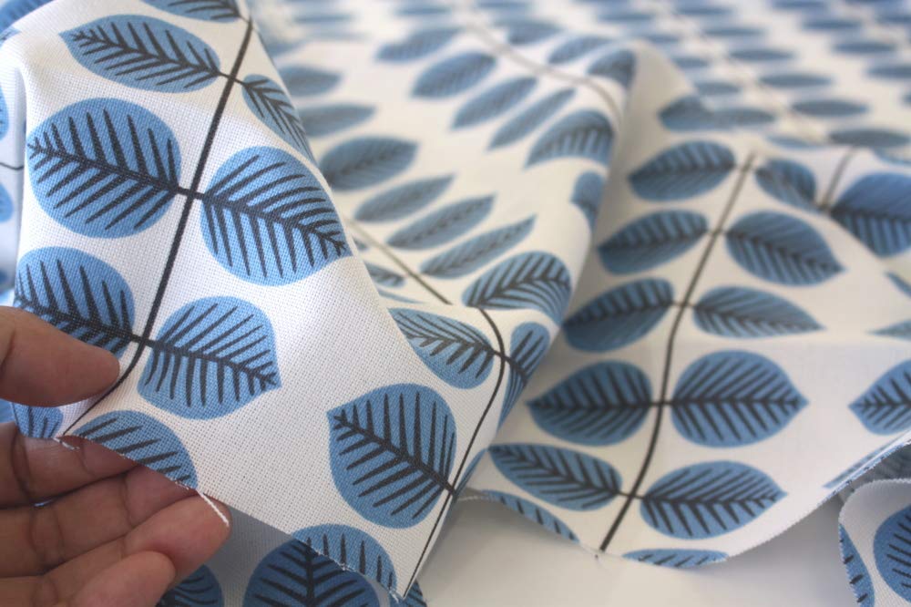 Amazon | LJUNGBERGS（ユンバリ）社生地（布） BERSA（ベルサ・葉っぱ