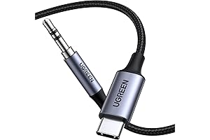 Sonos Line In Adapter: UGREEN 3.5mm to USB-C Aux Cable for Hi-Fi Audio
