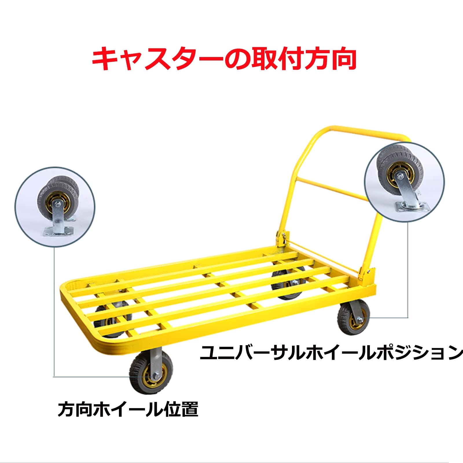 LOGOS 折りたたみ式キャリーカート グレー/イエロー LOGOS 折りたたみ式キャリーカート グレー/イエロー Amazon