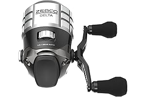 Zebco Omega Pro Z02 Delta Spincast Fishing Reel: Instant Anti-Reverse, Changeable Retrieving