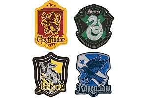 Paper House Productions: Harry Potter Houses of Hogwarts Crests 3" Decal Sticker Set