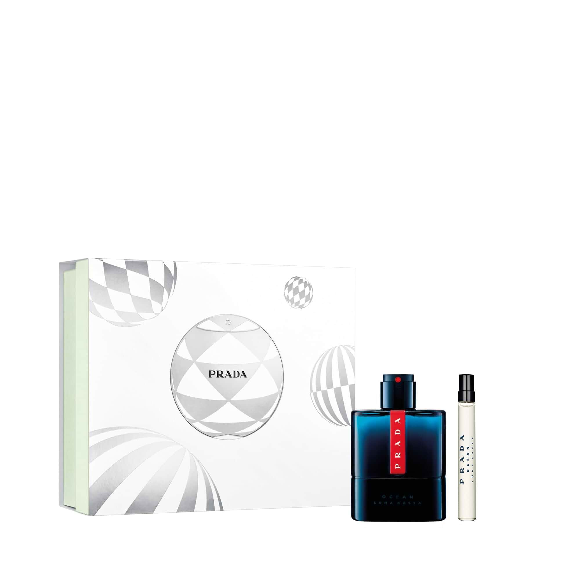 PradaLuna Rossa Ocean Eau de Toilette 100ml Gift Set (Contains 100ml EDT and 10ml Travel Spray)