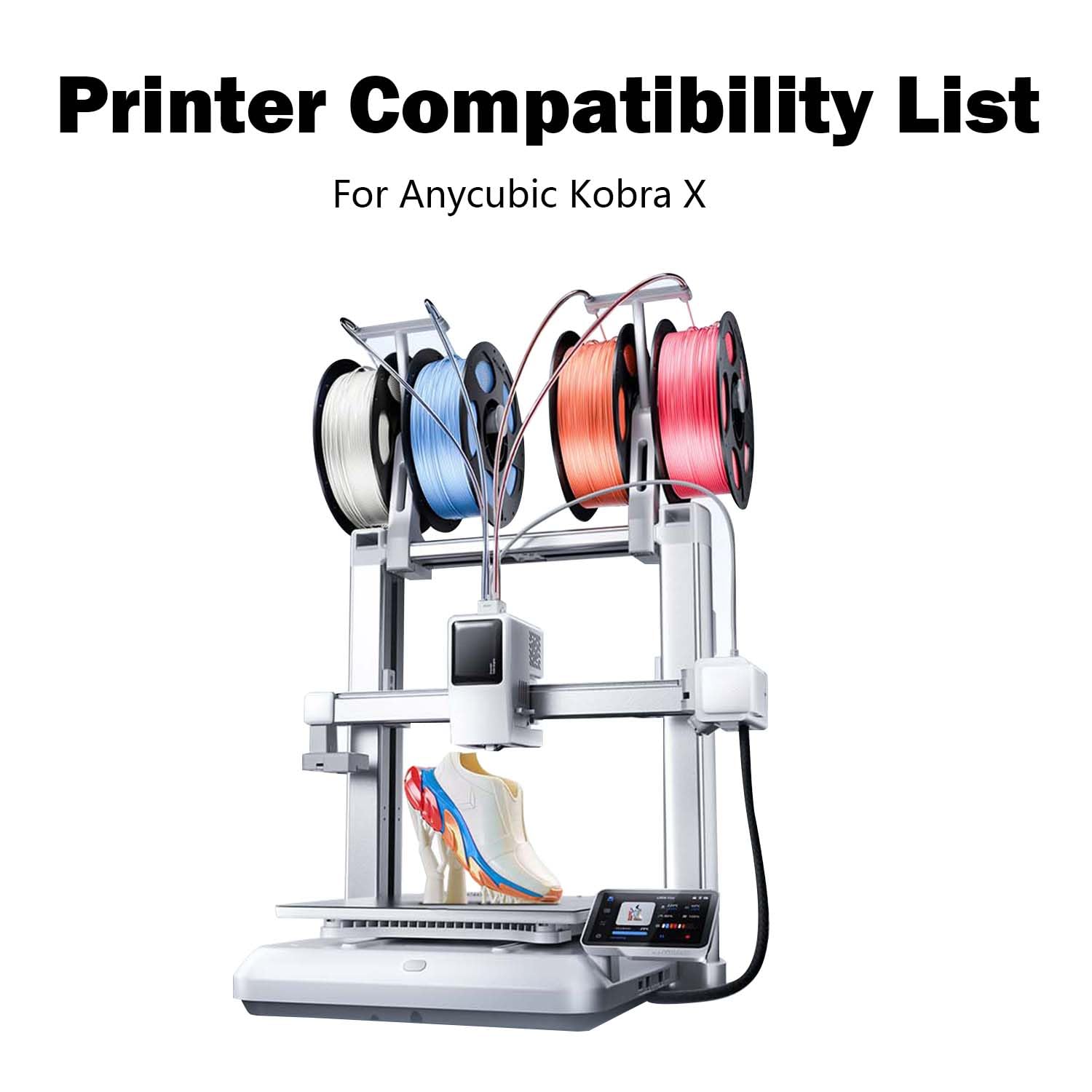 HzdaDeve 3PK 0,4 mm 0,6 mm 0,8 mm zintegrowane dysze ze stali hartowanej do Kobra X Combo Quick-Swap High Flow High Speed Throat Tube, głowica drukująca Hot End do drukarek 3D Anycubic