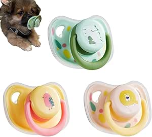 Pet Supplies : Generic 3PCS Pet Dog Silicone Pacifier,Puppy Pacifier ...