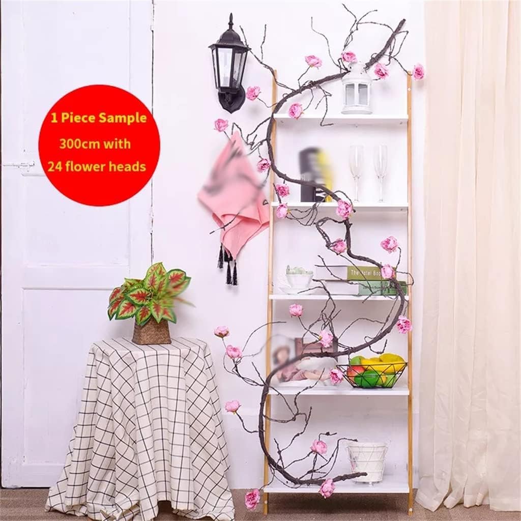 Wohndeko,Grüngirlande,Kunstblumenranken aus Seide,Efeu,Hängende Blumengirlande,Romantische Hochzeit,Wohndeko,Ranken