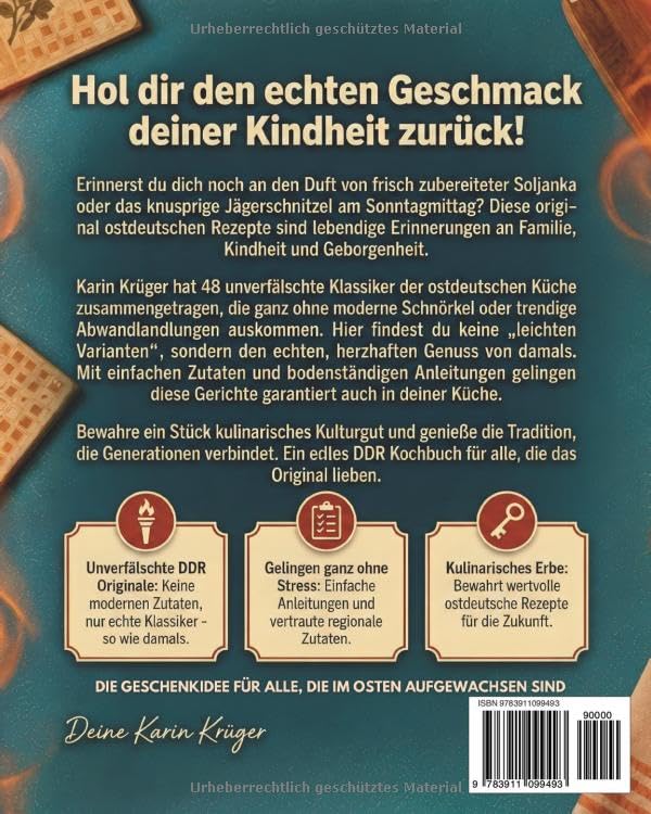 Original DDR Kochbuch - Rezepte wie damals: 48 Klassiker der ostdeutschen Küche, die bis heute begeistern | Die Geschenkidee für alle, die im Osten aufgewachsen sind (German Edition) image 3