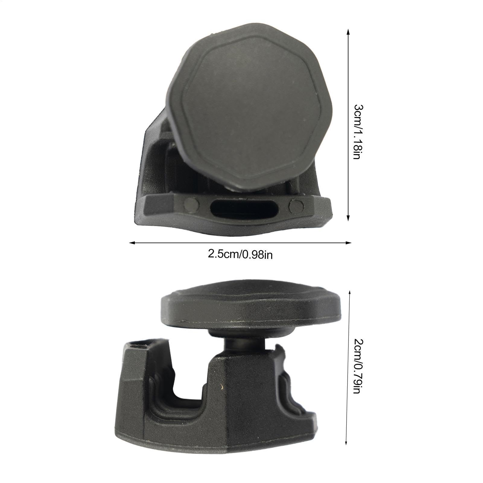 Football Helmets Clips, 1.18 Inches Visor Replacement Screw, Quick Release Thumb Screws, Authentic Easy-Fix Design, Lightweight Portable Use for Helmet Visors Repair Maintenance
