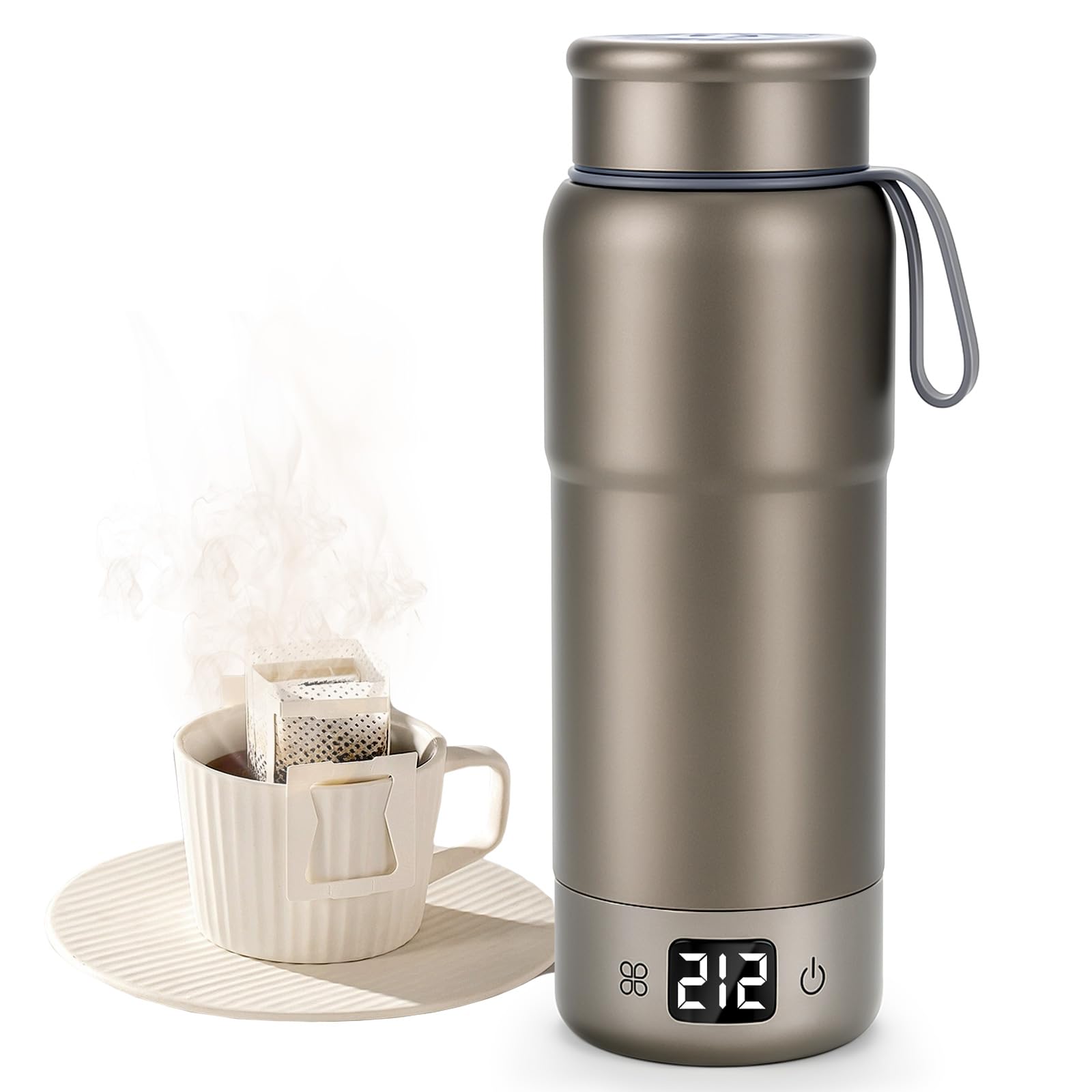 YANWEI Pure Titanium Travel Kettle