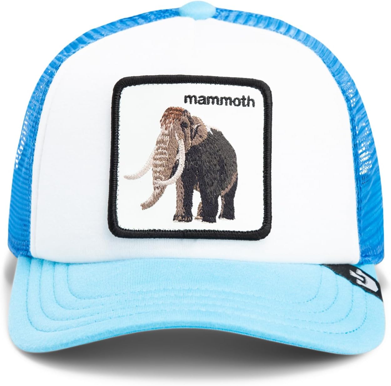 Goorin Bros. The Farm Unisex Kids Trucker Hat, Light Blue (Mammoth Kiddo), One Size